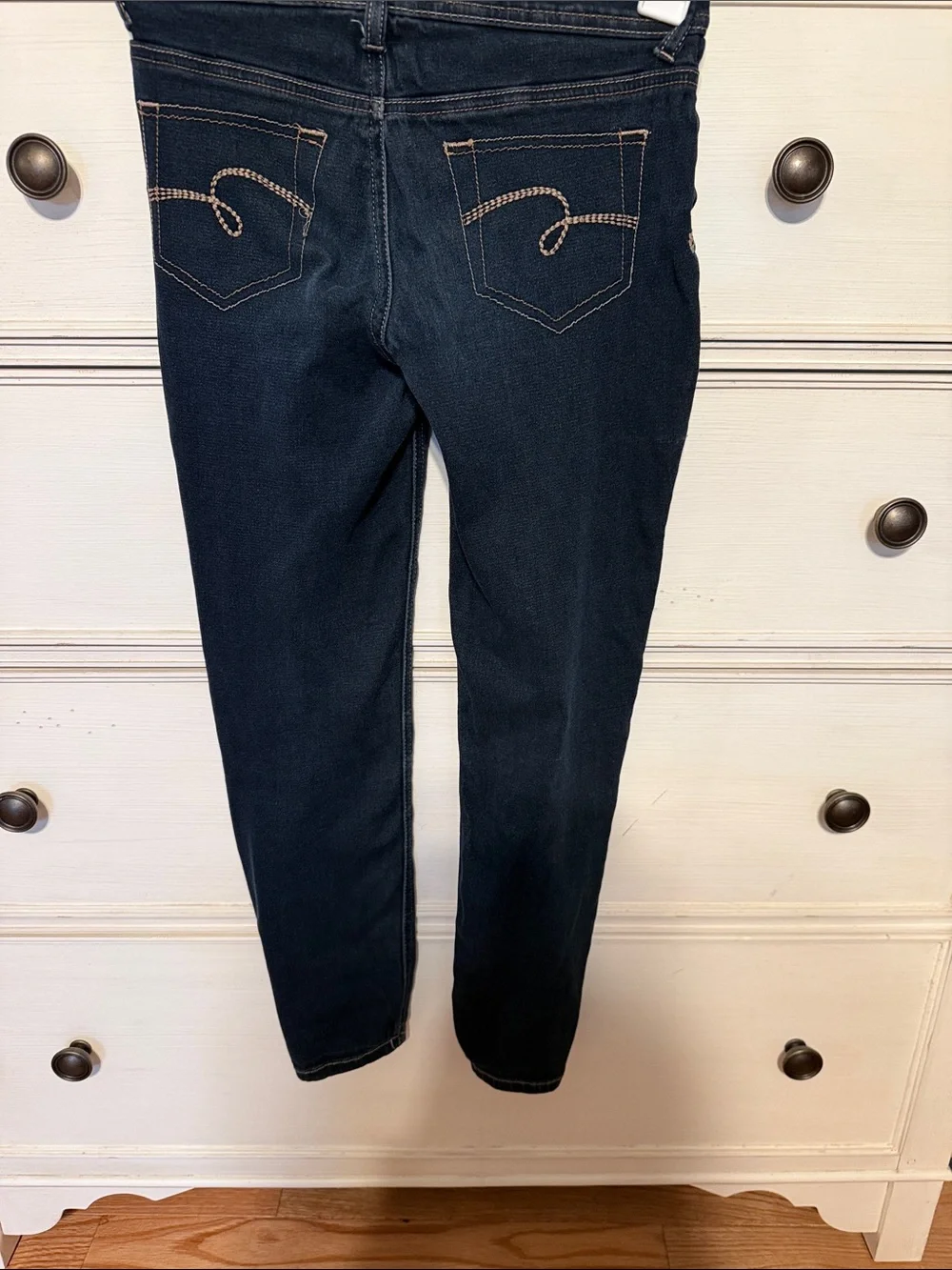 Justice Black Skinny Women's Jeans with Heart Accent